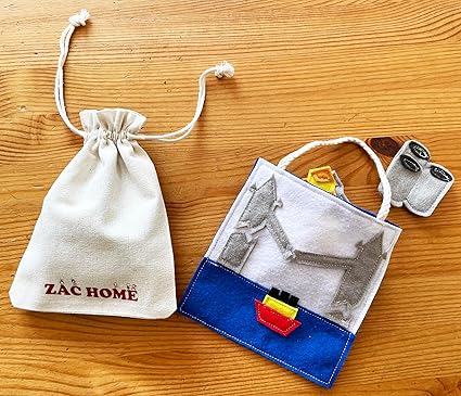 London Bridge is Falling Down Nursery Rhyme Sing Along Finger Puppet Set