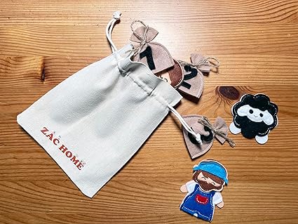 Baa Baa Black Sheep Nursery Rhyme Sing Along Finger Puppet Set