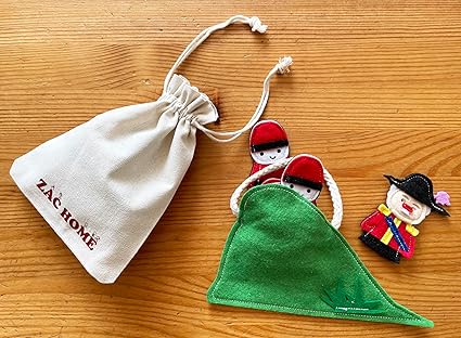 Grand Duke of York Finger Puppet - Fun and Educational Handcrafted Set of 7