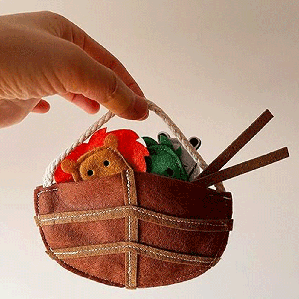 Row Row Row Your Boat Nursery Rhyme Finger Puppet