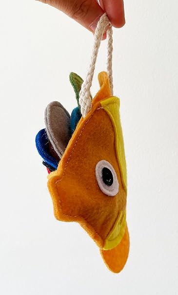 1,2,3,4,5 Once I Caught A Fish Alive! Number Counting Finger Puppet Set for Kids