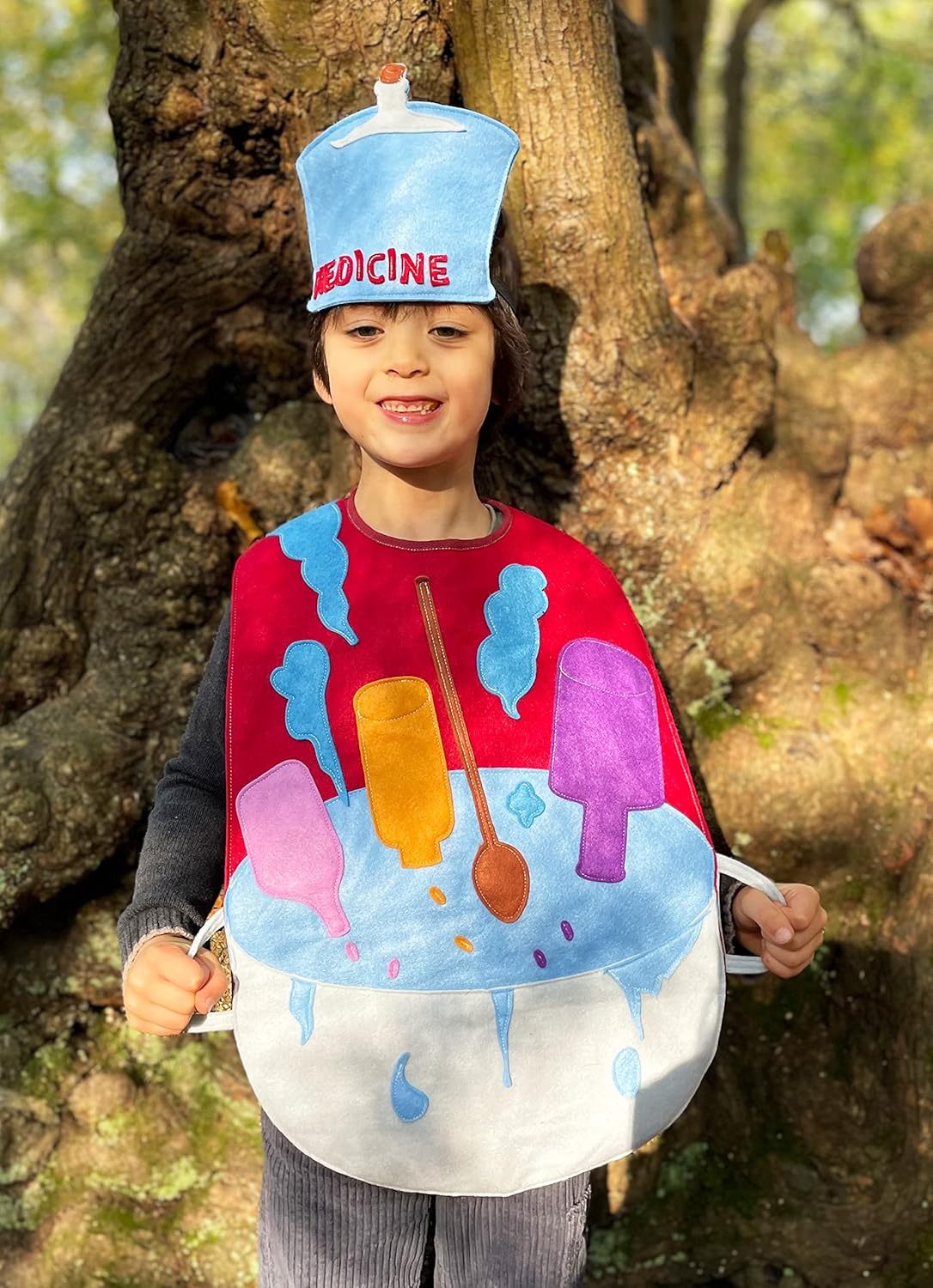 ZAC HOME World Book Day Medicine Boy Outfit Costume for age 3-12 years