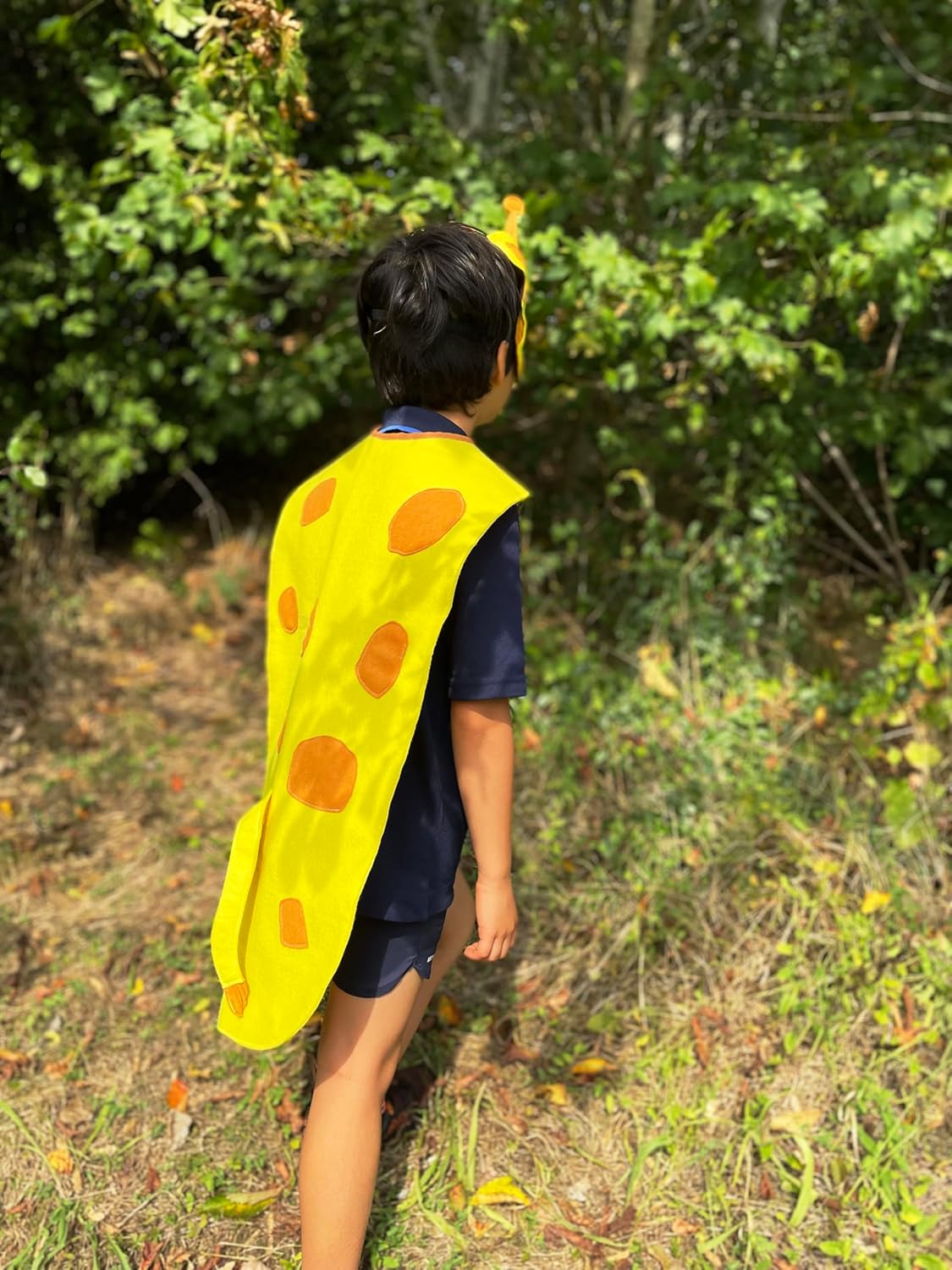 ZAC HOME World Book Day Giraffe Costume Cape Set 3-12 years