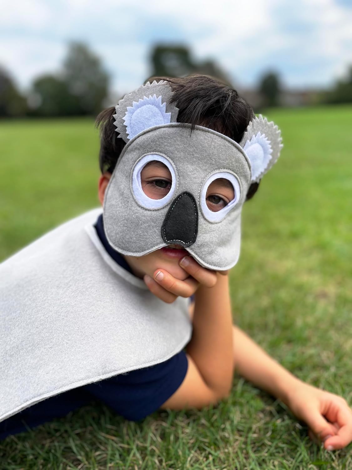 ZAC HOME World Book Day Animal Australia Animal Costume Kaola Costume Cape Set 3-8 years