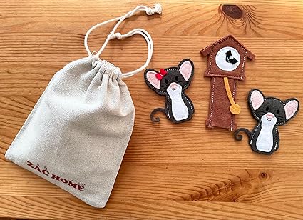 Hickory Dickory Dock Nursery Rhyme Finger Puppet