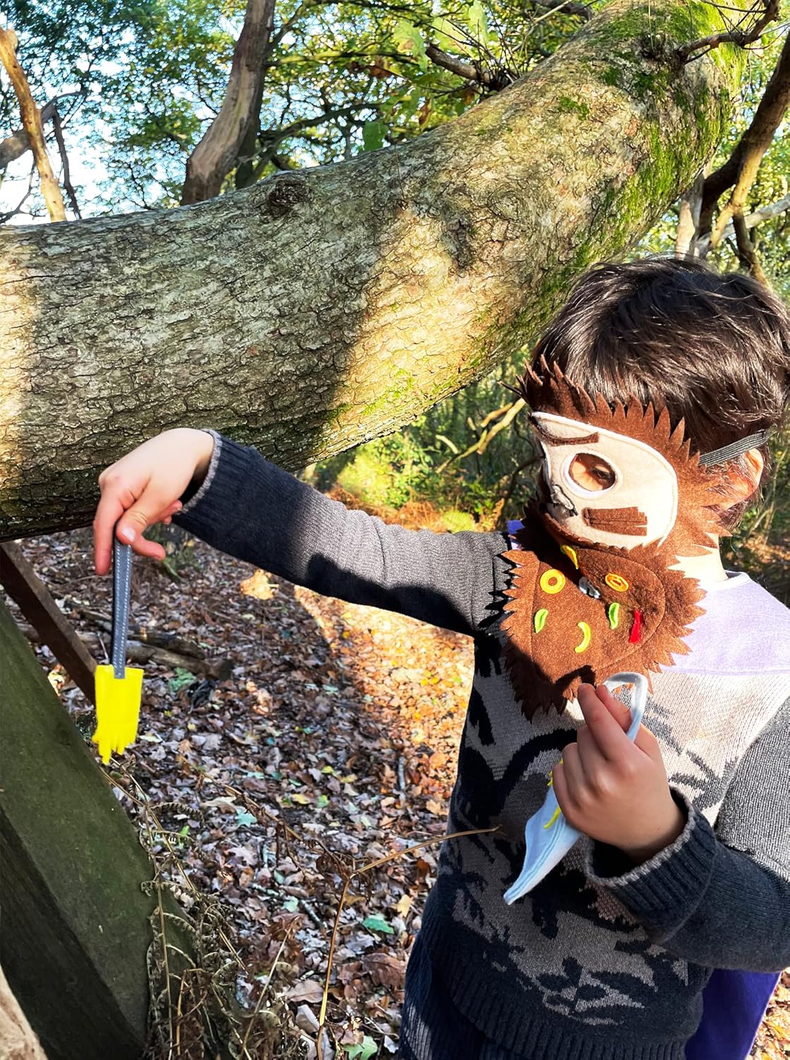 ZAC HOME World Book Day Monster Man Gruffy Costume 6-12 Years