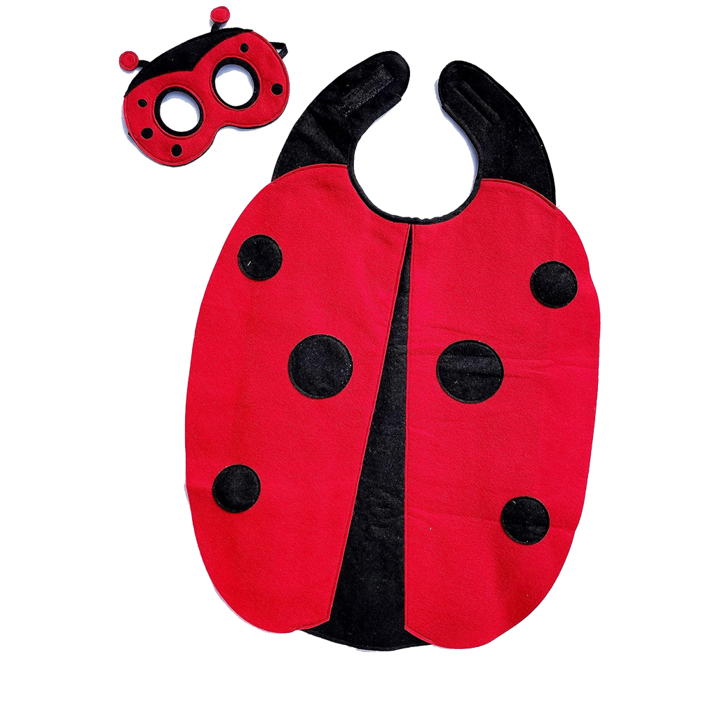 ZAC HOME World Book Day Animal Garden Bug Costume Ladybird Costume Dress Up Outfit 3-8 years