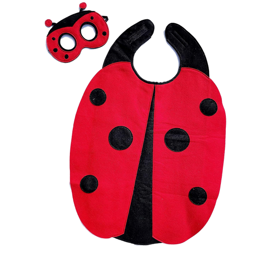 ZAC HOME World Book Day Animal Garden Bug Costume Ladybird Costume Dress Up Outfit 3-8 years