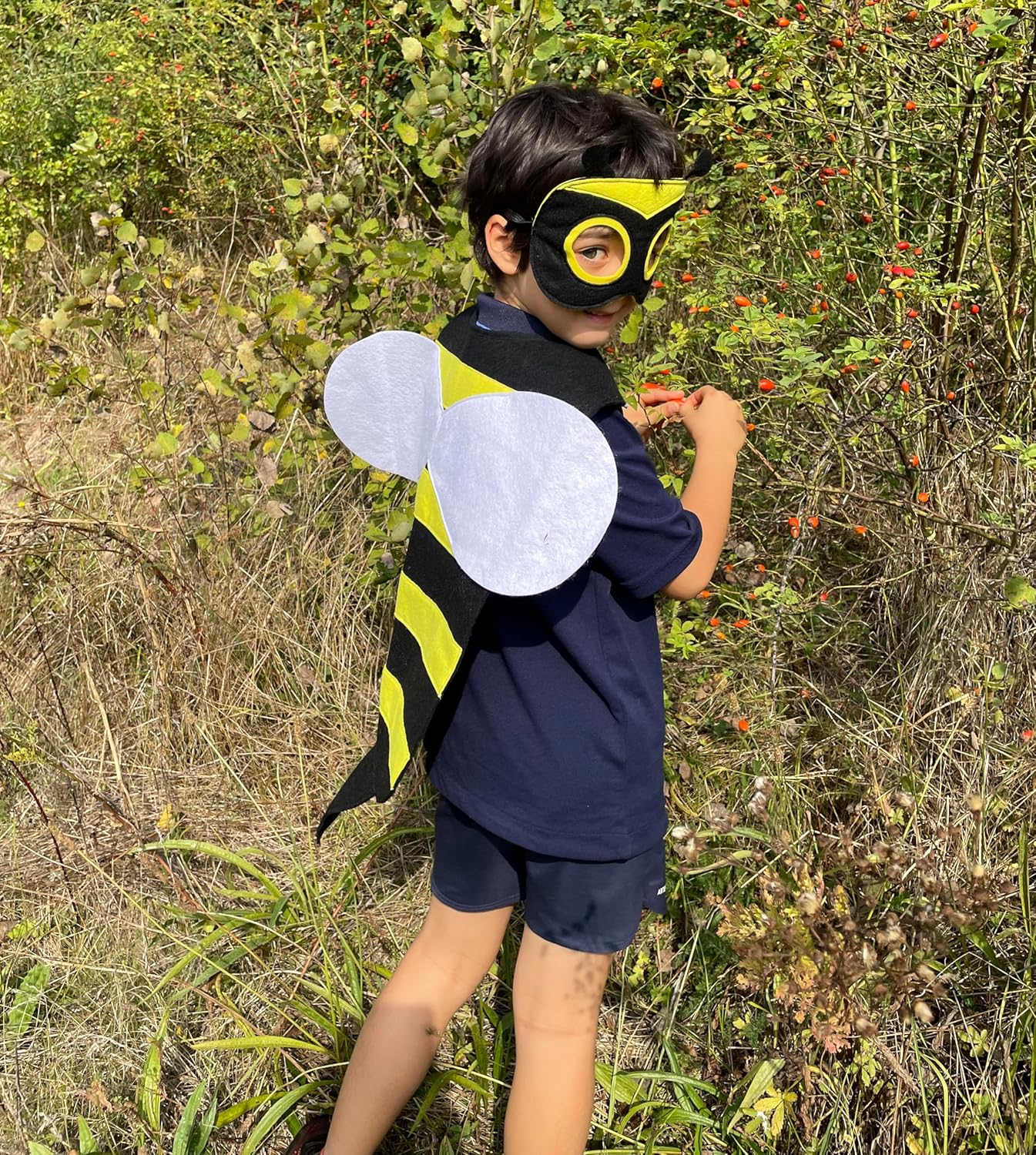 ZAC HOME World Book Day Animal Costume Garden Bug Costume Bee Costume Dress Up Outfit