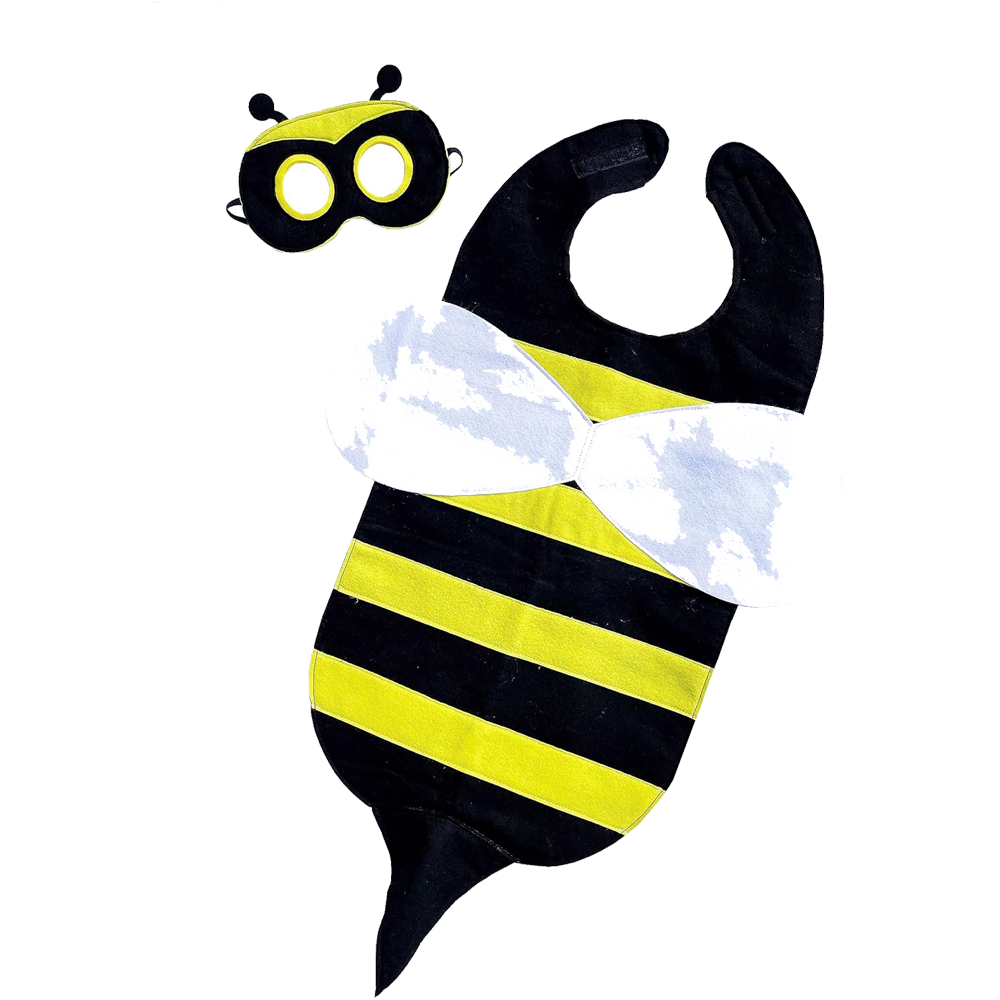 ZAC HOME World Book Day Animal Costume Garden Bug Costume Bee Costume Dress Up Outfit